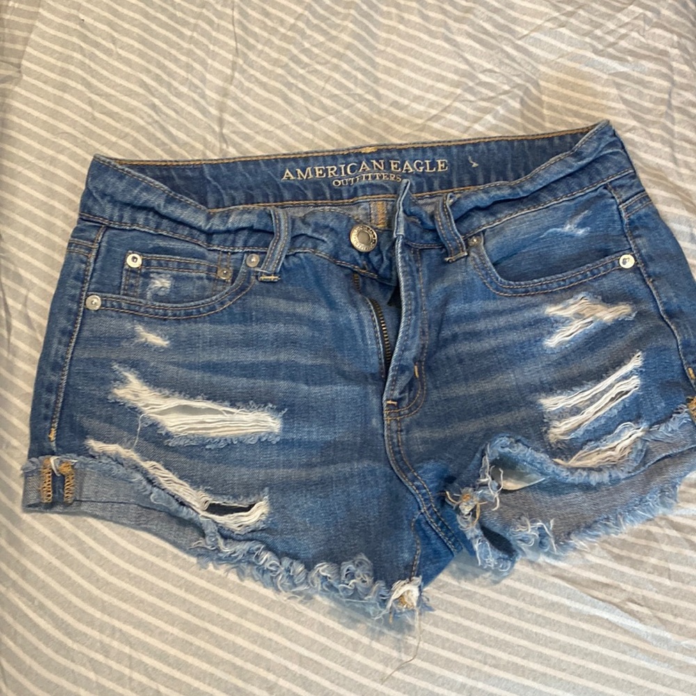 American eagle denim shorts